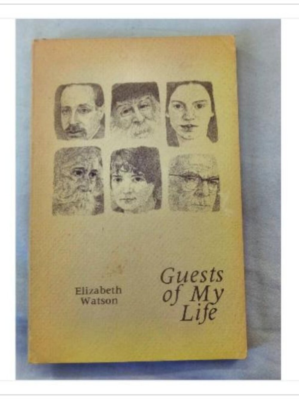 Guests of My Life Elizabeth Watson 1986 4th Printing Paperback Book Vintage